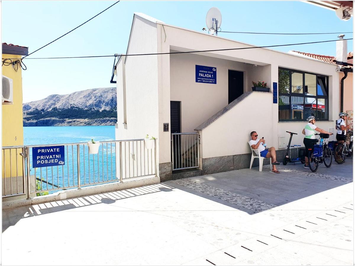 Apartments Palada 1 Baška Exterior foto